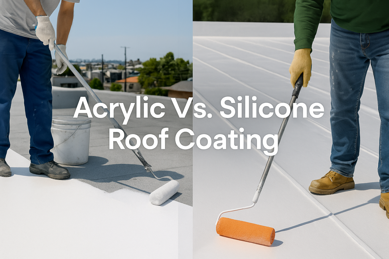 Acrylic Vs Silicone Roof Coating: Critical Pros and Cons