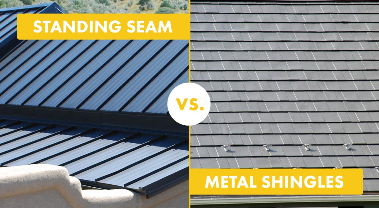 Standing Seam Metal Roof Vs Shingles - Infoupdate.org